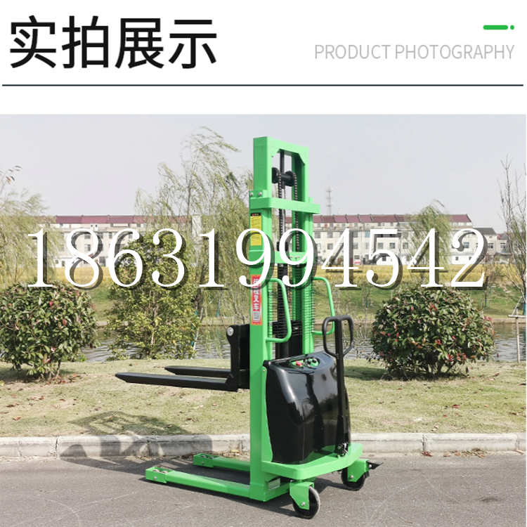 满城区电动叉车堆高车液压铲车电瓶1吨2吨站驾步行式小型全自动叉车